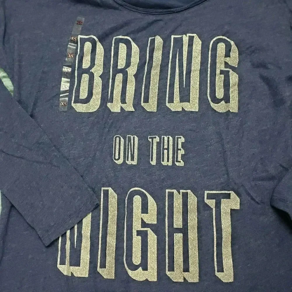 Victoria's Secret Women's Blue Nightgown Bring On The Night Sleepshirt X…